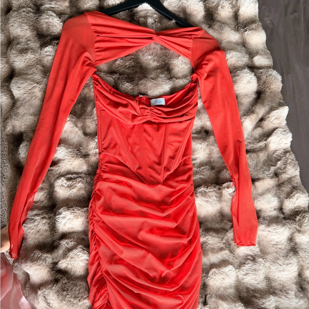 Oh Polly Red mini dress